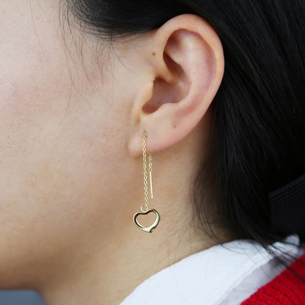 2021 valentines day gift for girlfriend 100 925 sterling silver heart charm tassel chain drop earring promoiton, Golden;silver
2021 valentines day gift for girlfriend 100 925 sterling silver heart charm tassel chain drop earring promoiton, Golden;silver