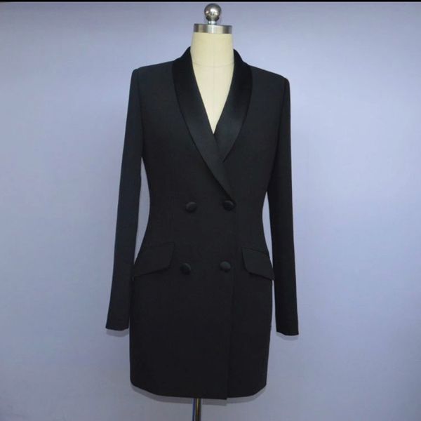 new fashion 2020 runway designer dress women's long sleeve double breasted notched collar dress lj201203, White;black
new fashion 2020 runway designer dress women's long sleeve double breasted notched collar dress lj201203, White;black
