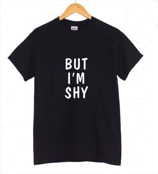 but im shy letters print women tshirt cotton casual funny t shirts for lady tee hipster drop ship z 441, White
but im shy letters print women tshirt cotton casual funny t shirts for lady tee hipster drop ship z 441, White
