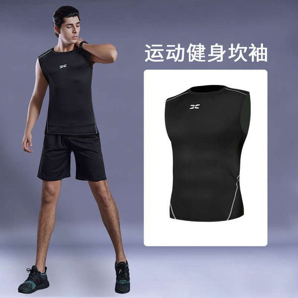 gym suit men's summer tights yoga clothes basketball clothing equipment night running training, Gray
gym suit men's summer tights yoga clothes basketball clothing equipment night running training, Gray