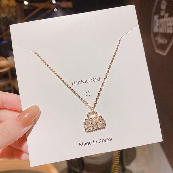 chokers inssiny korean design fashion jewelry titanium steel crystal pendant necklace elegant female clavicle, Golden;silver
chokers inssiny korean design fashion jewelry titanium steel crystal pendant necklace elegant female clavicle, Golden;silver
