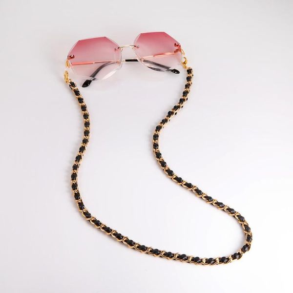 sunglasses frames punk glasses chain for women men pu leather gold color metal face mask fashion lanyard eyeglasses accessories, Silver
sunglasses frames punk glasses chain for women men pu leather gold color metal face mask fashion lanyard eyeglasses accessories, Silver