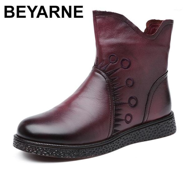 boots beyarne2021 soft winter for women ankle flat shoes embroidered genuine leather platform fashion shoes1, Black
boots beyarne2021 soft winter for women ankle flat shoes embroidered genuine leather platform fashion shoes1, Black