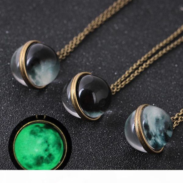 universe moon glow in the dark necklace fluorescence gemstone glass cabochon ball necklace fashion will and sandy drop ship 162672, Silver
universe moon glow in the dark necklace fluorescence gemstone glass cabochon ball necklace fashion will and sandy drop ship 162672, Silver