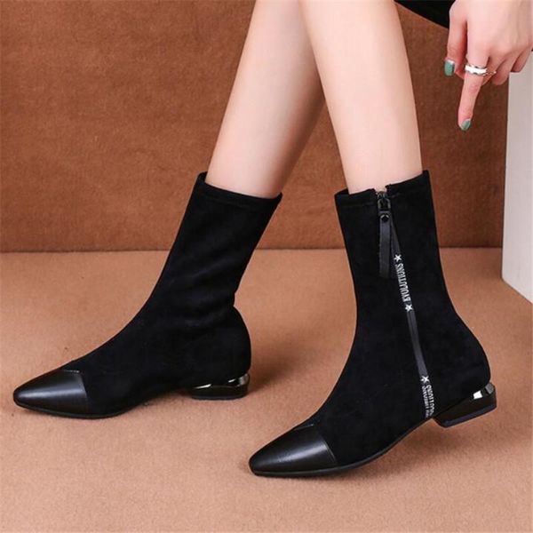 zpxhsm women boots ladies fashion zipper ankle boots casual zipper pointed winter warm shoes large size 35-43 y779, Black
zpxhsm women boots ladies fashion zipper ankle boots casual zipper pointed winter warm shoes large size 35-43 y779, Black