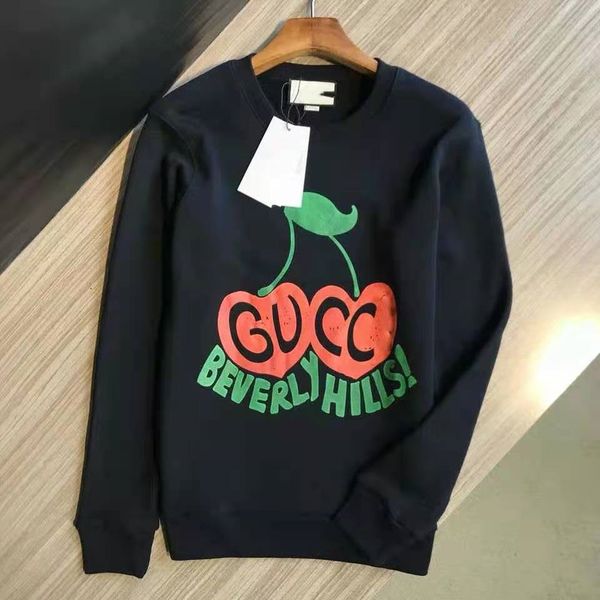 2020 autumn winter new printed cherry logo fashion round neck long sleeve shirt lovers and men,33, White
2020 autumn winter new printed cherry logo fashion round neck long sleeve shirt lovers and men,33, White