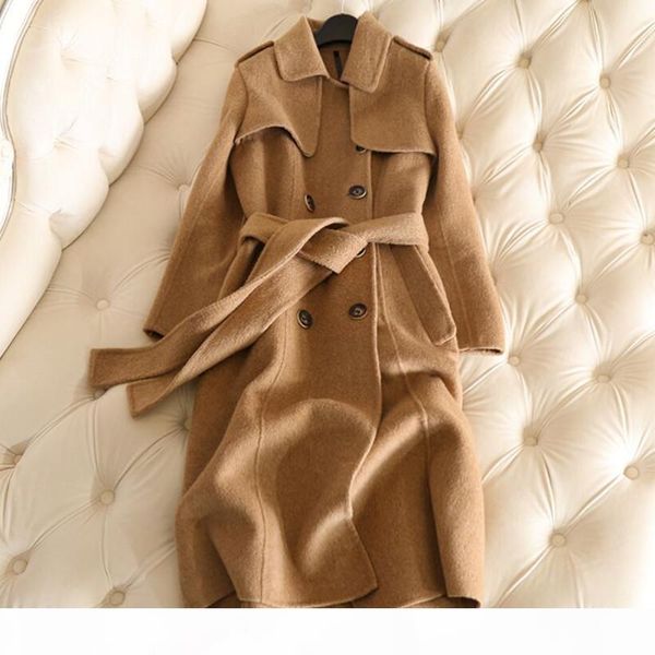 new winter long cashmere coat women trench coat spring 100% wool good quality coats slim office lady solid regular, Black
new winter long cashmere coat women trench coat spring 100% wool good quality coats slim office lady solid regular, Black