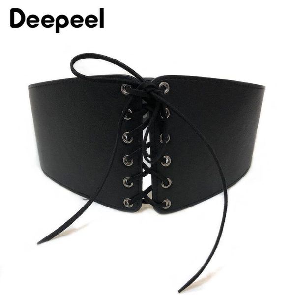 deepeel 1pc vintage stretch elastic waist cummerbunds imitation leather wide belt shirt dress ladies decorative craft accessory, Black;brown
deepeel 1pc vintage stretch elastic waist cummerbunds imitation leather wide belt shirt dress ladies decorative craft accessory, Black;brown
