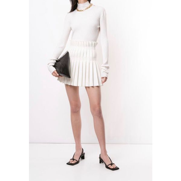 2021 new fashion 10.14 temperament high waist a-line pleated women solid mini skirt two color y1214, Black
2021 new fashion 10.14 temperament high waist a-line pleated women solid mini skirt two color y1214, Black