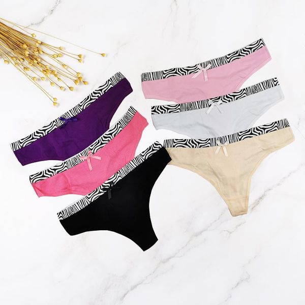 dkert women panties thongs underwear cotton low rise briefs lingerie g-string female tanga intimate lingerie1, Black;pink
dkert women panties thongs underwear cotton low rise briefs lingerie g-string female tanga intimate lingerie1, Black;pink