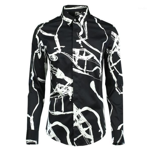 men's casual shirts printed 80% pure cotton black and white long sleeves print plus size l xl 2xl 3xl 4xl1, White;black
men's casual shirts printed 80% pure cotton black and white long sleeves print plus size l xl 2xl 3xl 4xl1, White;black