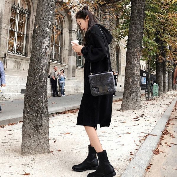 2021 new women's blouse clothes autumn winter dressed in straight-line polyester velo medium fashion and casual style with hoodie 6qt1, Black;gray
2021 new women's blouse clothes autumn winter dressed in straight-line polyester velo medium fashion and casual style with hoodie 6qt1, Black;gray