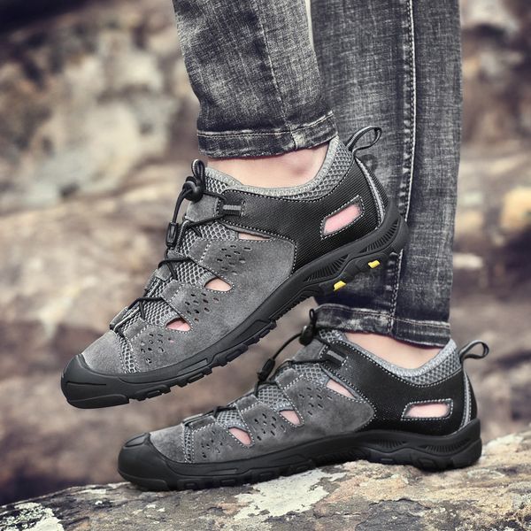 new fashion sandals men leather classic roman sandals slipper outdoor comfortable beach men summer water trekking casual sandals t200420, Black
new fashion sandals men leather classic roman sandals slipper outdoor comfortable beach men summer water trekking casual sandals t200420, Black
