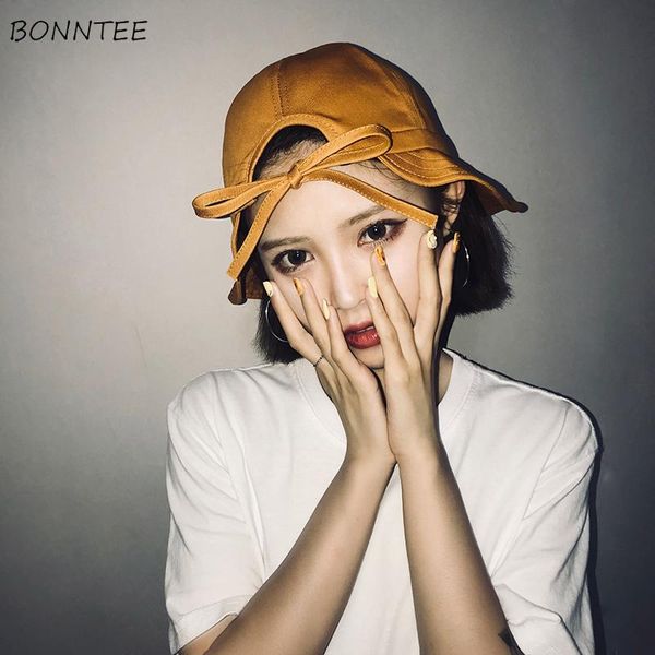 bucket hats women harajuku sweet bow design japan style holiday vintage college girls hat all-match basic summer womens caps, Blue;gray
bucket hats women harajuku sweet bow design japan style holiday vintage college girls hat all-match basic summer womens caps, Blue;gray