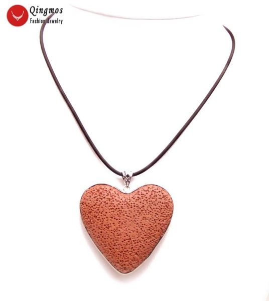 pendant necklaces qingmos natural lava rock heart necklace for women with 48mm red jewelry choker 17'' leather cord, Silver
pendant necklaces qingmos natural lava rock heart necklace for women with 48mm red jewelry choker 17'' leather cord, Silver