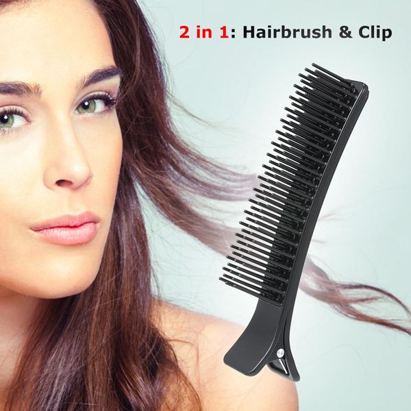 2 in 1 hair brush hair clip comb hairderssing clips comb durable head massage comb hairstyling tool for stimulating scalp wmtwxt rimmer, Silver
2 in 1 hair brush hair clip comb hairderssing clips comb durable head massage comb hairstyling tool for stimulating scalp wmtwxt rimmer, Silver