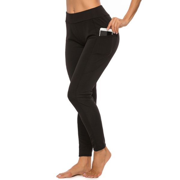 2021 new spring and autumn pocket mobile phone solid color casual thin leggings high elasticity hip lifting mid-waistline pants 4a86, Black
2021 new spring and autumn pocket mobile phone solid color casual thin leggings high elasticity hip lifting mid-waistline pants 4a86, Black