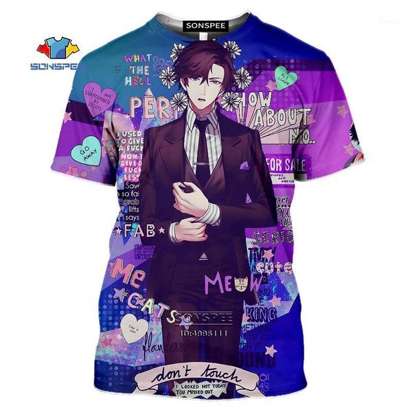 men's t-shirts sonspee game mystic messenger men's t-shirt 3d print cool guy v 707 tshirt summer casual short sleeve women fitness, White;black
men's t-shirts sonspee game mystic messenger men's t-shirt 3d print cool guy v 707 tshirt summer casual short sleeve women fitness, White;black