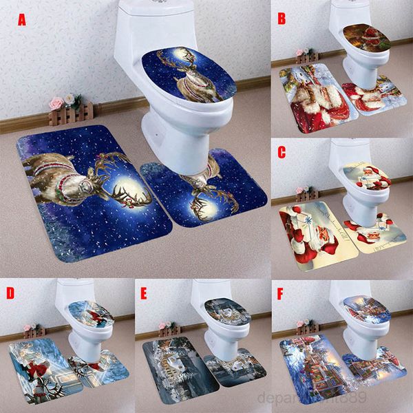 eco friendly 3pcs new year christmas decorations for home bathroom non-slip pedestal rug lid toilet cover + bath mat set kerst
eco friendly 3pcs new year christmas decorations for home bathroom non-slip pedestal rug lid toilet cover + bath mat set kerst