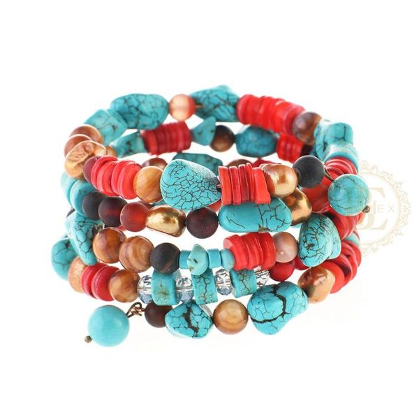 beaded, strands one fashion jewelry fresh water pearl semi-precious stone and shell with memory wire bracelet - 53mm (be32), Black
beaded, strands one fashion jewelry fresh water pearl semi-precious stone and shell with memory wire bracelet - 53mm (be32), Black