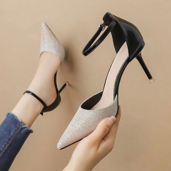new korean fashion versatile comfortable high heels black stiletto single shoes trend comfortable high heels #8h8y
new korean fashion versatile comfortable high heels black stiletto single shoes trend comfortable high heels #8h8y