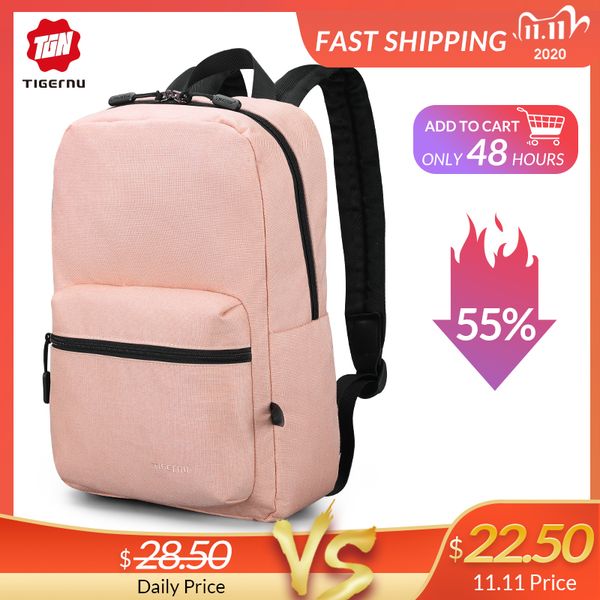 tigernu new arrival women pink school backpacks bags soft light for girls travel mochilas female casual lovely bags
tigernu new arrival women pink school backpacks bags soft light for girls travel mochilas female casual lovely bags