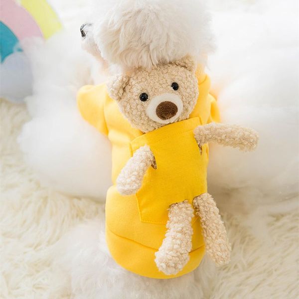 cute bear sweater, dog plush clothes, dog winter clothes, cat suitable for small dogs, comfortable and warm materials
cute bear sweater, dog plush clothes, dog winter clothes, cat suitable for small dogs, comfortable and warm materials