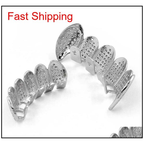 hip hop grillz luxury glaring zircon micro pave dental grills 2019 fashion men women 18k gold plated teeth brace 2-pie jllpyw otsweet, Black
hip hop grillz luxury glaring zircon micro pave dental grills 2019 fashion men women 18k gold plated teeth brace 2-pie jllpyw otsweet, Black