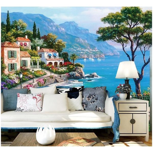 custom 3d mural wallpaper mediterranean oil painting landscape wall papers home decor living room sofa tv backgr sqcubs wphome
custom 3d mural wallpaper mediterranean oil painting landscape wall papers home decor living room sofa tv backgr sqcubs wphome