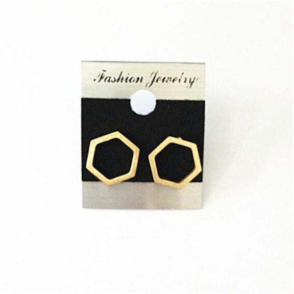stud minimal hexagon earrings for women stylish modern geometric honeycomb jewelry rose gold color charm, Golden;silver
stud minimal hexagon earrings for women stylish modern geometric honeycomb jewelry rose gold color charm, Golden;silver