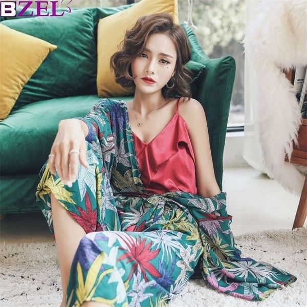 maple leave spring autumn women's pajama set 3 piece sleep set daily sleepwear indoor clothe cotton v-neck vintage home clothing 210203, Black;red
maple leave spring autumn women's pajama set 3 piece sleep set daily sleepwear indoor clothe cotton v-neck vintage home clothing 210203, Black;red
