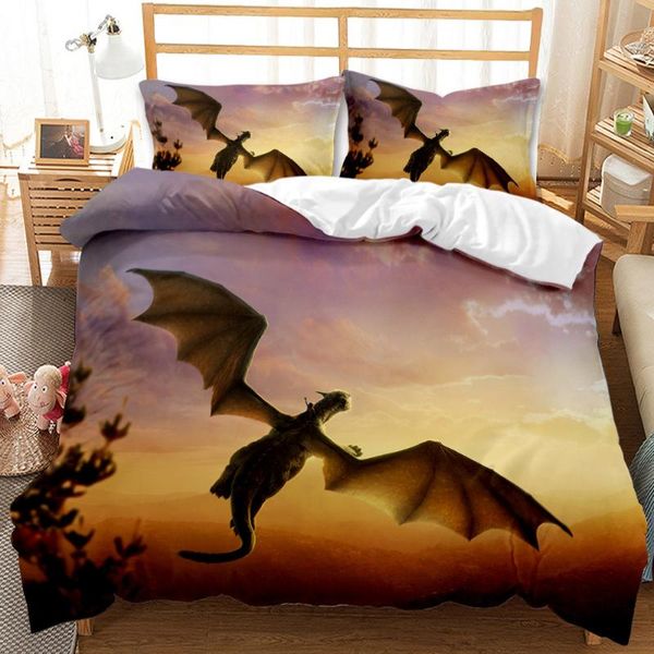 3d printed evil dragon duvet cover 3pcs quilt cover cartoon bedding set king comforter single double bedclothes
3d printed evil dragon duvet cover 3pcs quilt cover cartoon bedding set king comforter single double bedclothes
