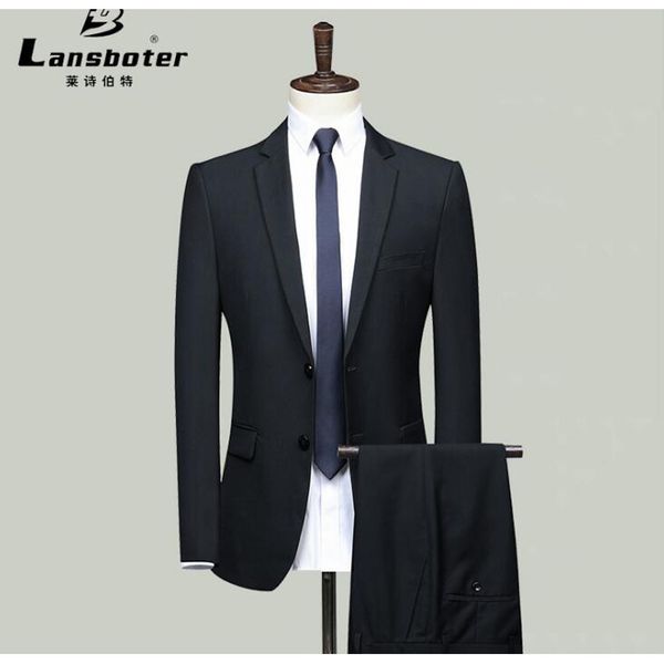 2021 men's spring and in the fall custom high-end blazers two-piece deal/large boutique suit size 1yk7, White;black
2021 men's spring and in the fall custom high-end blazers two-piece deal/large boutique suit size 1yk7, White;black