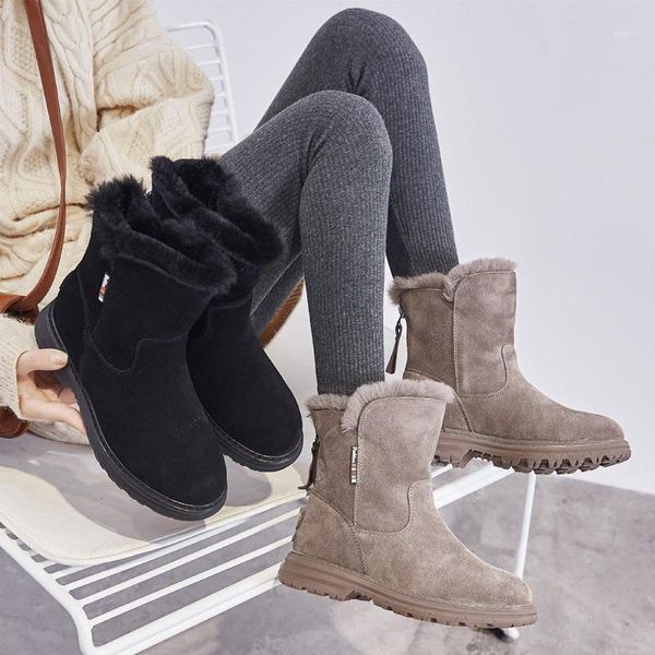 swyivy 40 big size genuine leather snow boots women winter fur shoes warm 2020 female casual shoes leather ankle boots winter1, Black
swyivy 40 big size genuine leather snow boots women winter fur shoes warm 2020 female casual shoes leather ankle boots winter1, Black