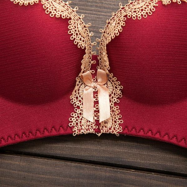 no steel ring and trace for drawing, comfortable gathering, side closing breast bra, lace underwear women, Red;black
no steel ring and trace for drawing, comfortable gathering, side closing breast bra, lace underwear women, Red;black