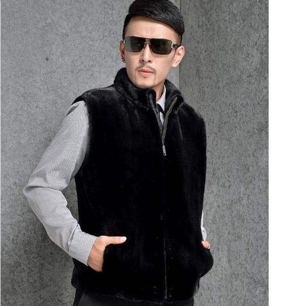 men's fur & faux fluffy waistcoat 2021 winter sleeveless vest coat overcoat black stand collar gilet femme xl722
men's fur & faux fluffy waistcoat 2021 winter sleeveless vest coat overcoat black stand collar gilet femme xl722