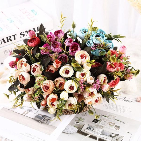 8 heads bouquet silk artificial flowers peony flores rose buds for home wedding christmas decoration fake flower bride bouquet1 
8 heads bouquet silk artificial flowers peony flores rose buds for home wedding christmas decoration fake flower bride bouquet1