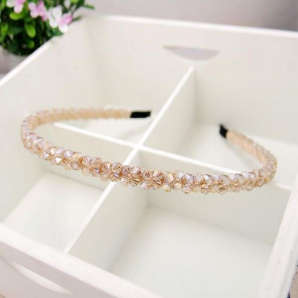 elegant women headband shiny crystal beaded hair hoop headwear adjustable hairband fashion handmade girls hair accessories q sqcqen 
elegant women headband shiny crystal beaded hair hoop headwear adjustable hairband fashion handmade girls hair accessories q sqcqen