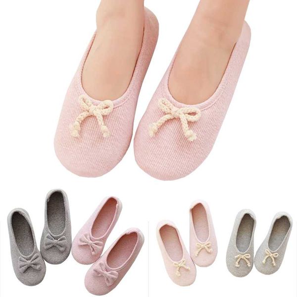 new casual women's home non-slip shoes warm ladies shoes, Black