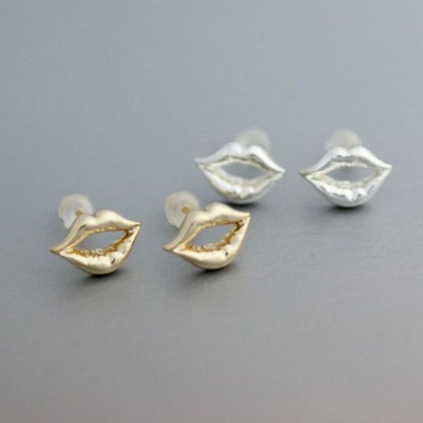 fashion unique lip studs earrings open mouth ear studs suitable for men and women gold silver rose three color optional, Golden;silver
fashion unique lip studs earrings open mouth ear studs suitable for men and women gold silver rose three color optional, Golden;silver