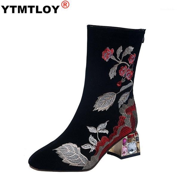 boots winter ankle for women rhinestone square block heels crystal stretch chic slim ladies autumn shoes black size 35-431
boots winter ankle for women rhinestone square block heels crystal stretch chic slim ladies autumn shoes black size 35-431