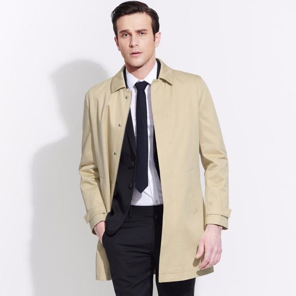 brand men clothing 2020fashion spring 100%cotton men long black trench coat zipper single breasted overcoat jacket business1, Tan;black
brand men clothing 2020fashion spring 100%cotton men long black trench coat zipper single breasted overcoat jacket business1, Tan;black