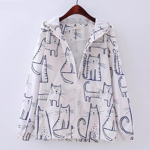 spring autumn thin jacket coat women cartoon cat pot harajuku kawaii hoodie graffiti jackets coats chaqueta mujer japan, Black;brown
spring autumn thin jacket coat women cartoon cat pot harajuku kawaii hoodie graffiti jackets coats chaqueta mujer japan, Black;brown