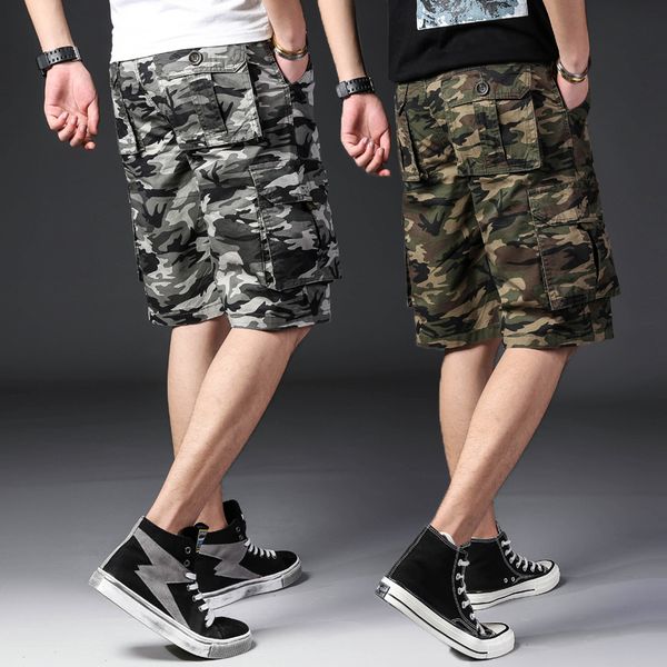 2021 new men's shorts black khaki cargo short pants thin male breeches no will see the green army 3mnc, White;black
2021 new men's shorts black khaki cargo short pants thin male breeches no will see the green army 3mnc, White;black