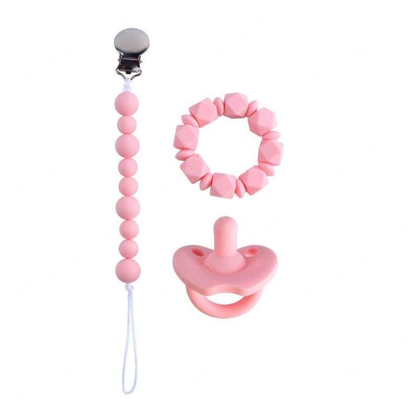 new 3pcs/set silicone baby pacifier clip chain+pacifier+teether teething beads baby teething strap nipple holde infant feeding
new 3pcs/set silicone baby pacifier clip chain+pacifier+teether teething beads baby teething strap nipple holde infant feeding