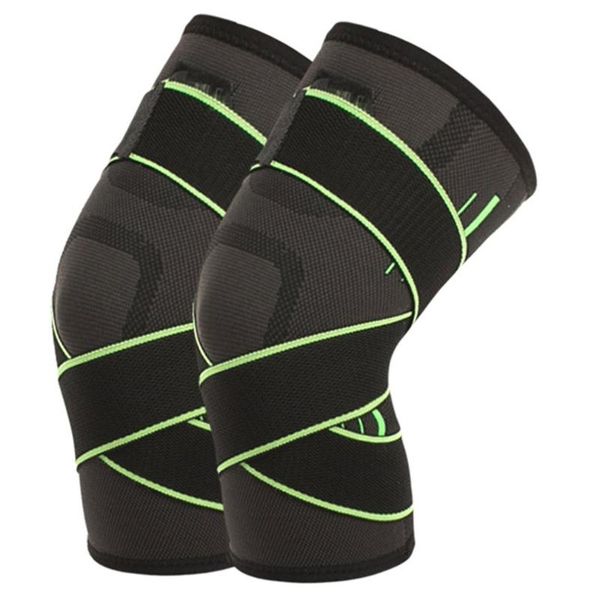 1 pcs sports knee pads outdoor fitness protective gear compression bandage kneepad knitted bounce fitness exercise, Black;gray
1 pcs sports knee pads outdoor fitness protective gear compression bandage kneepad knitted bounce fitness exercise, Black;gray