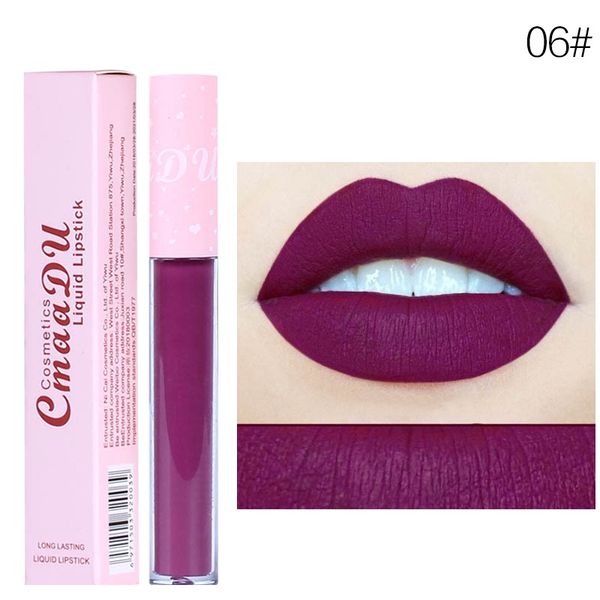 6 colors matte lip gloss waterproof candy color lipstick long lasting makeup lipgloss fashion beauty women cosmetics bbyirr
6 colors matte lip gloss waterproof candy color lipstick long lasting makeup lipgloss fashion beauty women cosmetics bbyirr