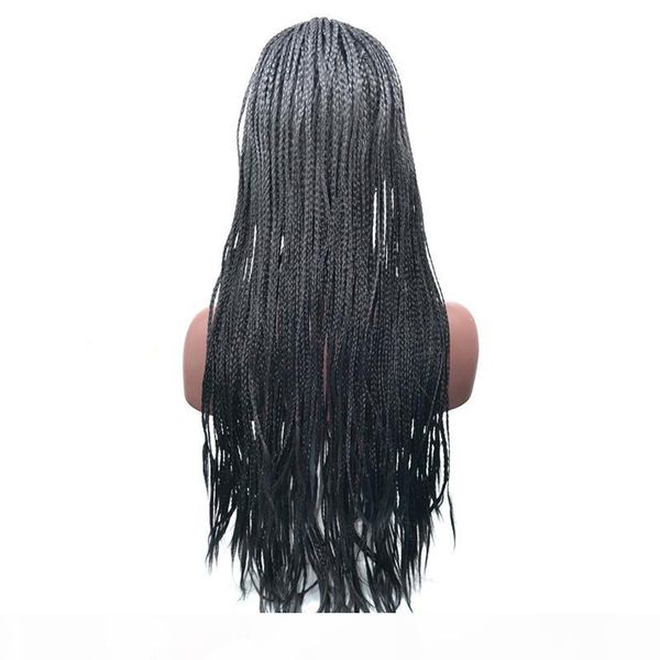 18-24 inch high density braided lace front wigs box synthetic fiber wigs thick full hand twist synthetic hair micro havana twist wigs, Black
18-24 inch high density braided lace front wigs box synthetic fiber wigs thick full hand twist synthetic hair micro havana twist wigs, Black