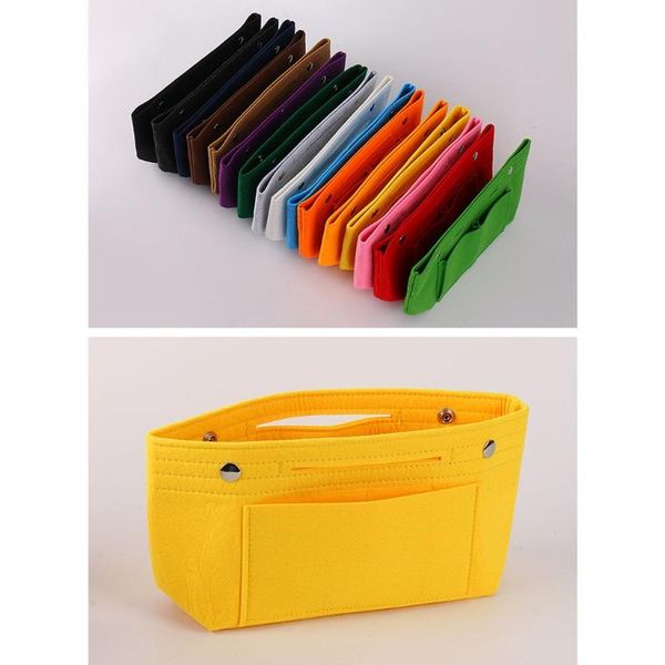 cosmetic bags & cases portable felt purse handbag large organizer bag multi pocket insert
cosmetic bags & cases portable felt purse handbag large organizer bag multi pocket insert