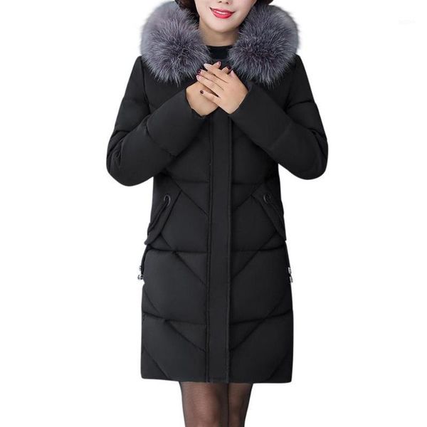 fashion coat women winter warm new plus size fur collar hooded long thick jacket coat outwear doudoune femme hiver#guahao1, Black
fashion coat women winter warm new plus size fur collar hooded long thick jacket coat outwear doudoune femme hiver#guahao1, Black